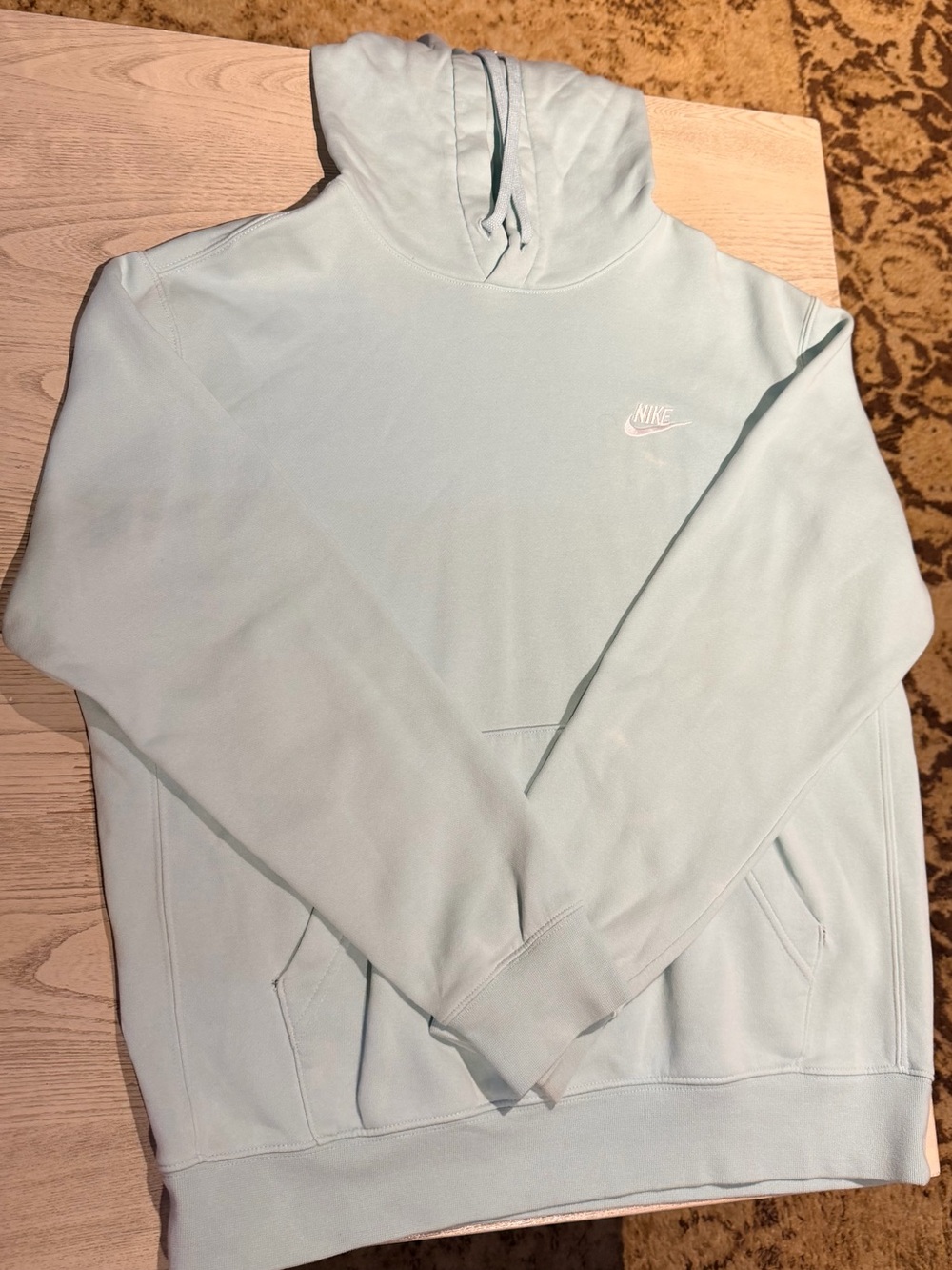 Nike Men’s Pale Blue Crewneck Hoodie